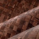 RATTAN HATÁSÚ LUXUSTAPÉTA OLIVAZÖLD SZÍNBEN