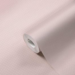 APRÓ PÖTTYÖS VINYL TAPÉTA , RÓZSASZÍN