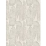 DESIGN TAPÉTA, ORGANIKUS GEOMETRIAI MINTÁVAL,  TAUPE ÉS BÉZS SZÍNBEN