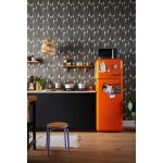 DESIGN TAPÉTA, ORGANIKUS GEOMETRIAI MINTÁVAL,  TAUPE ÉS  SZÍNBEN