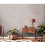 FÉMES FELÜLETŰ , GEOMETRIAI MINTÁS VINYL TAPÉTA , ROSE GOLD SZÍNBEN