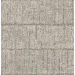  ELEGÁNS, SZŐTTES HATÁSÚ , TEXTIL MINTÁS TAPÉTA , TAUPE SZÍN