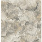 ELEGÁNS, PALAKŐ HATÁSÚ TAPÉTA , TAUPE ALAPON, ARANY RÉSZLETEKKEL
