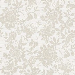   ELEGÁNS GOLGOTA VIRÁGOK, CSÍKOS GYÖNGYHÁZ ALAPON, TAUPE SZÍNBEN.