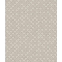 GEOMETRIKUS, PIKKELY MINTÁS TAPÉTA, TAUPE SZÍNBEN
