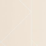 BAUHAUS, GEOMETRIKUS TAPÉTA, EZÜST MINTÁVAL, BÉZS ALAPON