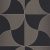 BAUHAUS, GEOMETRIKUS TAPÉTA, ARANY VONALÚ, FÉNYES TAUPE MINTÁVAL FEKETE ALAPON