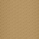 BAUHAUS, GEOMETRIKUS TAPÉTA, BRONZ HEXA MINTÁVAL ARANY ALAPON
