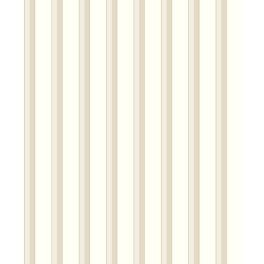   ELEGÁNS , CSÍKOS DESIGN TAPÉTA, BÉZS ÉS TAUPE SZÍNBEN , GYÖNGYHÁZ ÉS ARANY RÉSZLETEKKEL