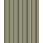 ELEGÁNS , CSÍKOS DESIGN TAPÉTA, KEKIZÖLD SZÍNBEN , GYÖNGYHÁZ ÉS ARANY RÉSZLETEKKEL