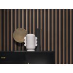 ELEGÁNS , CSÍKOS DESIGN TAPÉTA, FEKETE , ARANY RÉSZLETEKKEL
