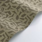 GEOMETRIKUS MINTÁS, TEXTIL HATÁSÚ TAPÉTA, KEKIZÖLD SZÍNBEN