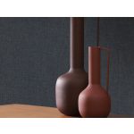 VALÓDI FINOMSZÖVÉSŰ TEXTIL HATÁSÚ TAPÉTA, SÖTÉTBARNA SZÍNBEN