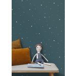 SÖTÉTBEN "VILÁGÍTÓ" CSILLAGOS ÉG MINTÁS GYEREKTAPÉTA