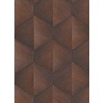 MODERN, GEOMETRIAI MINTÁS TAPÉTA GYÖNGYHÁZAS BRONZ SZÍNBEN