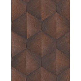   MODERN, GEOMETRIAI MINTÁS TAPÉTA GYÖNGYHÁZAS BRONZ SZÍNBEN