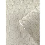 ELEGÁNS, ART DECO TAPÉTA SÖTÉTBÉZS SZÍNBEN
