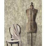 ELEGÁNS FOLTOS TAPÉTA BÉZS ÉS TAUPE ALAPON ARANY ÉS BRONZ FOLTOKKAL
