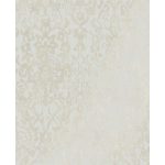 KLASSZIKUS BAROKK MINTÁS ANGOL DEKOR TAPÉTA, BÉZS ALAPON, FÉMES ARANY MINTA