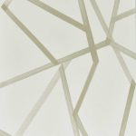GEOMETRIAI MINTÁS ANGOL LUXUS TAPÉTA,TAUPE SZÍNBEN