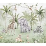 ICH  MIKA 982-1 JUNGLE GREEN BEIGE 
