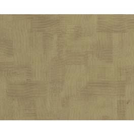 SZÉLES SZÖVÉSŰ FÉMES FELÜLETŰ TEXTILHATÁSÚ TAPÉTA OLIVAZÖLD ALAPON