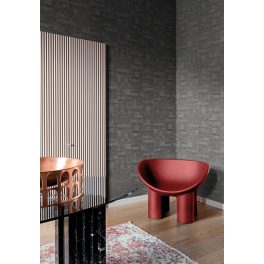 STRUKTÚRÁLT FÉMES FELÜLETŰ, KORTÁRS MODERN LUXUSTAPÉTA,SZÜRKE