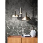 FÉMES HATÁSÚ, METÁL ÓARANY, DZSUNGEL LEVÉLMINTÁS , ELEGÁNS VINYL TAPÉTA