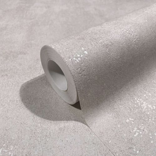 ANTIKOLT, FÉMES HATÁSÚ VINYL TAPÉTA ,TAUPE SZÍNBEN