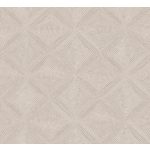 GEOMETRIKUS INDIAI TECHNIKÁT IDÉZŐ LUXUSTAPÉTA TAUPE SZÍNBEN