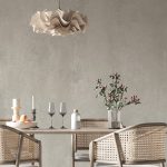 ELEGÁNS, MINŐSÉGI BETONHATÁSÚ TAPÉTA BRONZOS BARNA SZÍNBEN