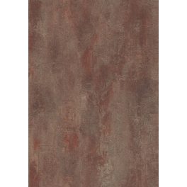   ELEGÁNS, MINŐSÉGI BETONHATÁSÚ TAPÉTA BRONZOS ROZSDAVÖRÖS SZÍNBEN