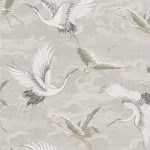 ELEGÁNS, DARUMADÁR MINTÁS DESIGN TAPÉTA, BÉZS ÉS TAUPE SZÍNEKBEN