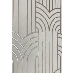 ART DECO STÍLUSÚ TAPÉTA FEHÉR ALAPON ARANY SZÍNŰ MINTÁVAL